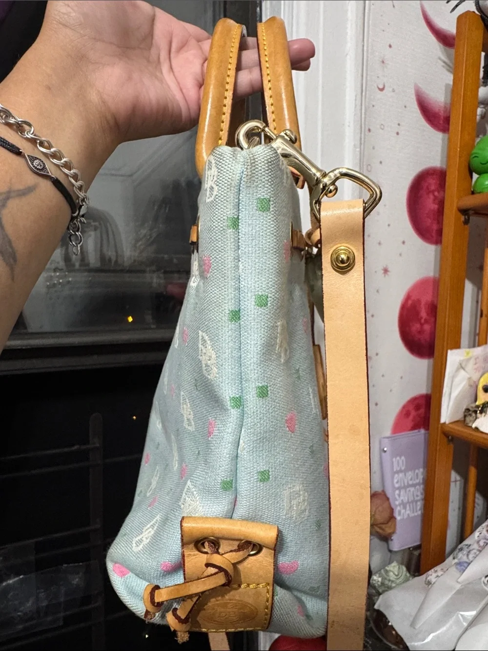 Dooney & Bourke tan leather